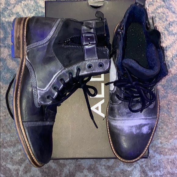 (Used) ALDO Men’s Hyatt Combat Boot - Picture 2 of 2